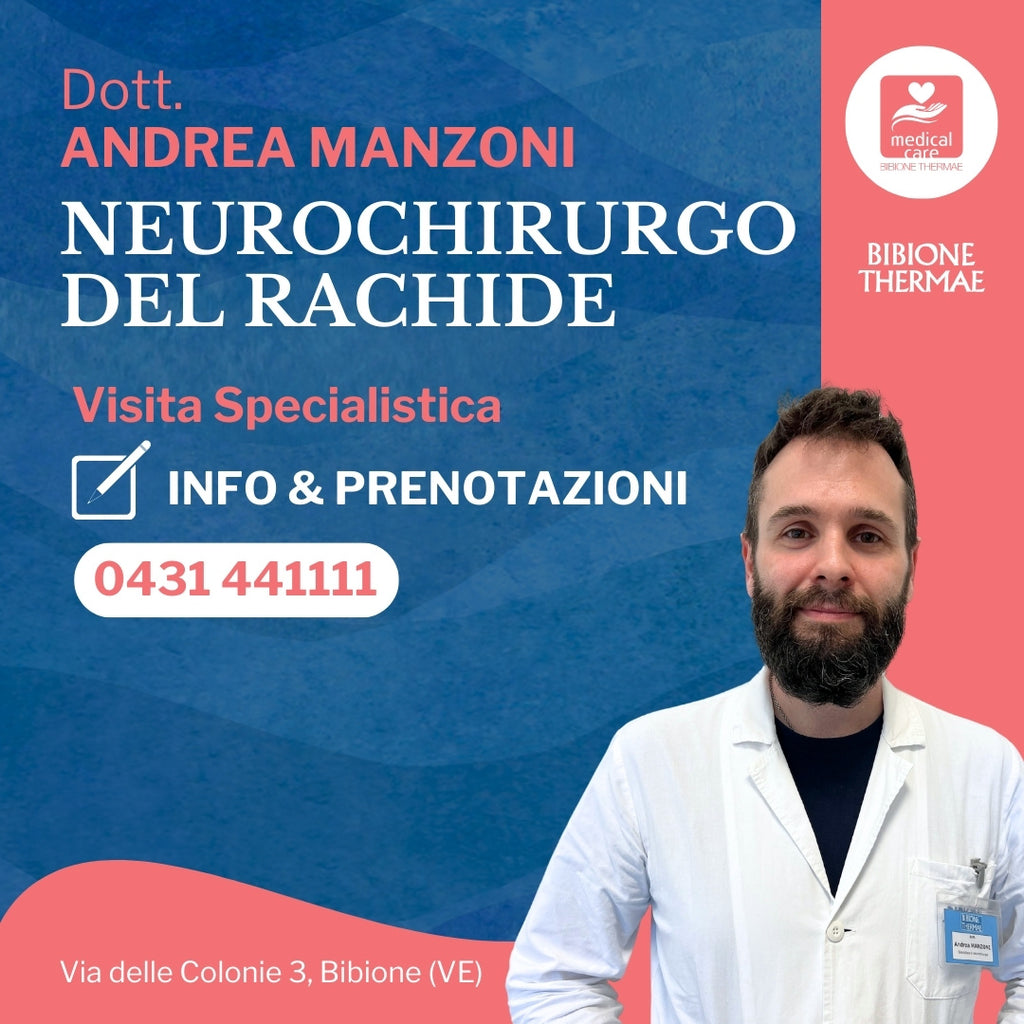 NEurologo del Rachide Dott. Andrea Manzoni visita specialistica 0431 441111
