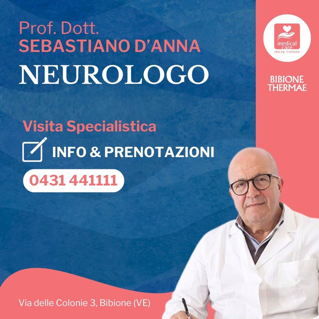 Neurologo Dott. Sebastiano D'Anna visita specialistica 0431 441111