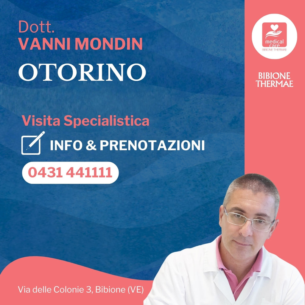 Otorino Dott. Vanni Mondin visita specialistica 0431 441111
