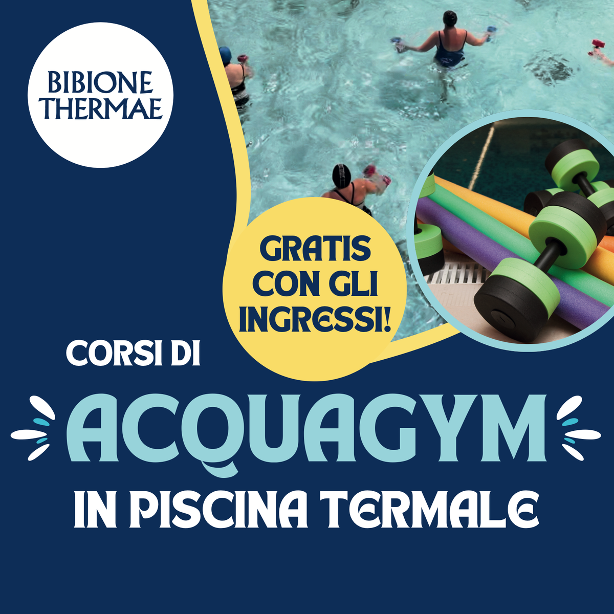 AQUA GYM in the thermal pool - 12-lesson package
