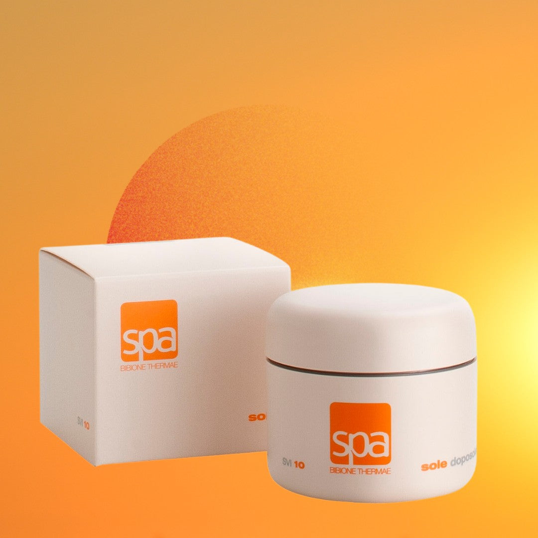 After-Sun Maske Gesicht