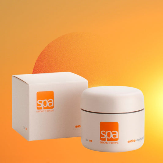 After-Sun Maske Gesicht